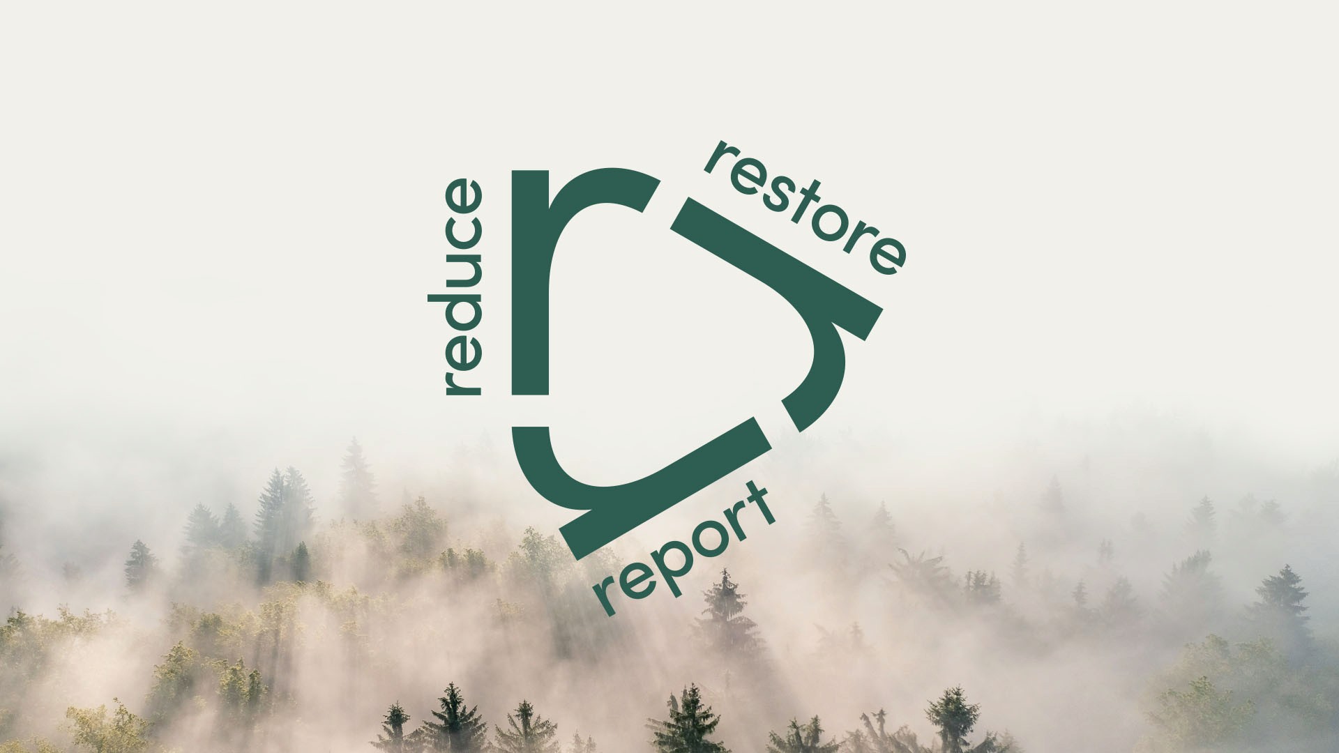 Reduce, restore, report