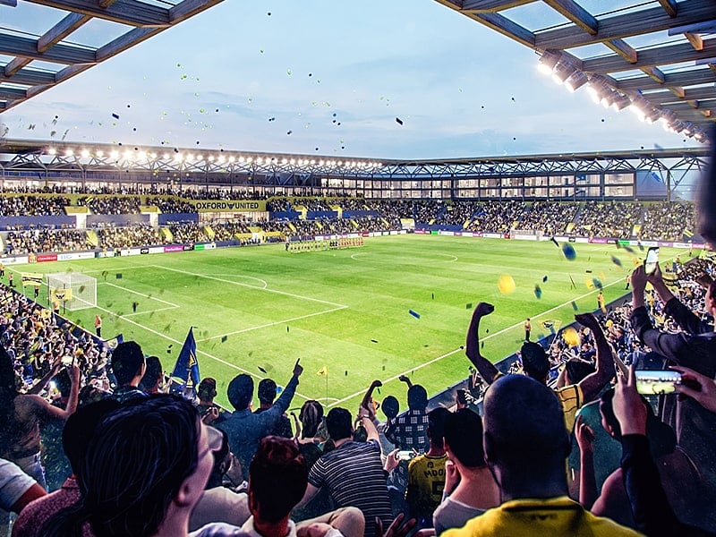 Oxford United kick off plans for UK’s first all-electric sustainable stadium