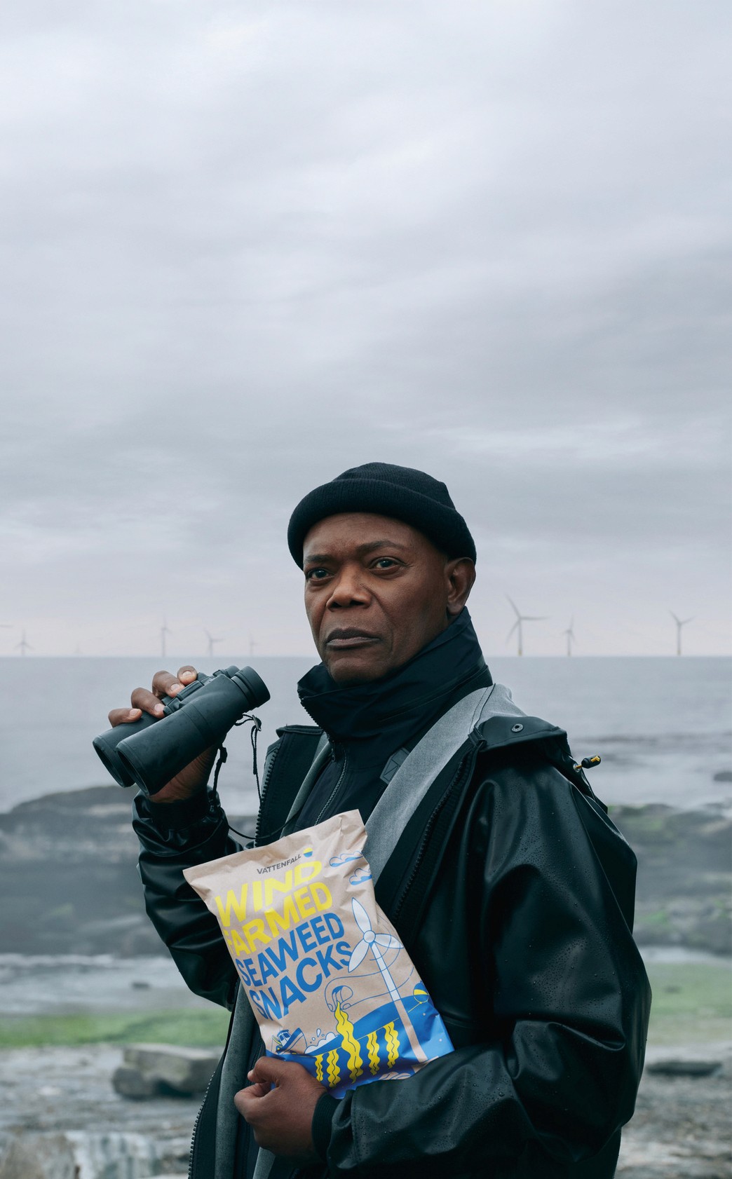 Samuel L. Jackson celebrates offshore wind as “a middle finger to CO₂” in viral ad