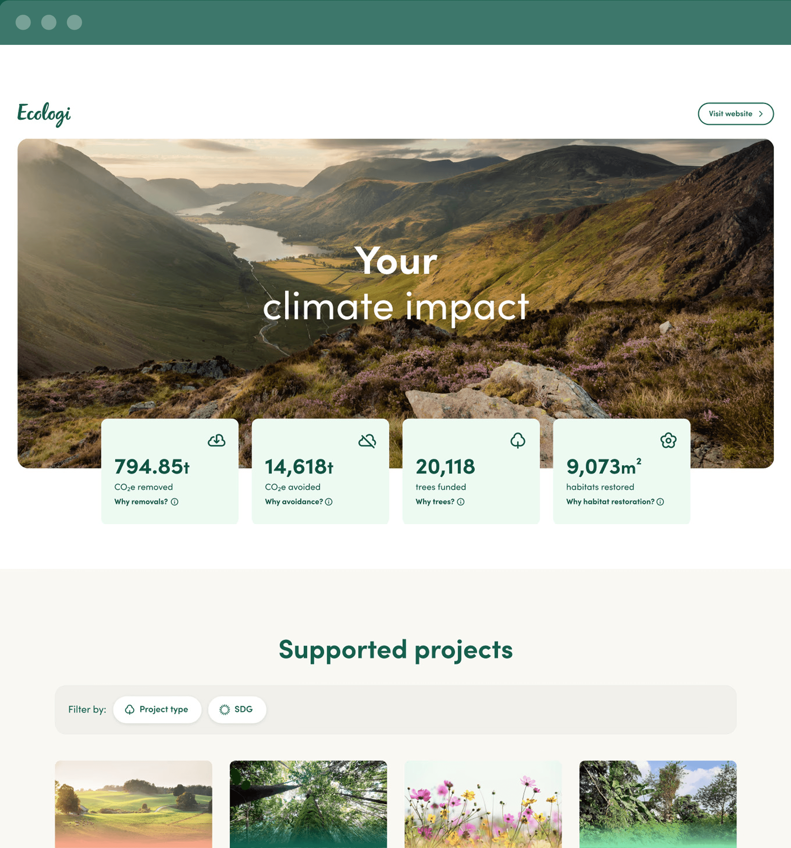 Custom reporting & dashboards